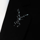 Antique Markhor – Gunmetal Lapel Pins - Lapel Pins | Monzoro Pakistan