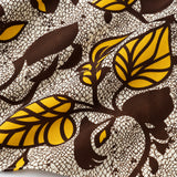 Autumn to Remember pocket square — fabric and design close-up.