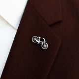 BICYCLE RUN – SILVER LAPEL PINS