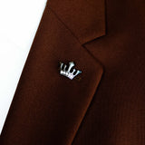 The Crown - Black Metal Lapel Pins
