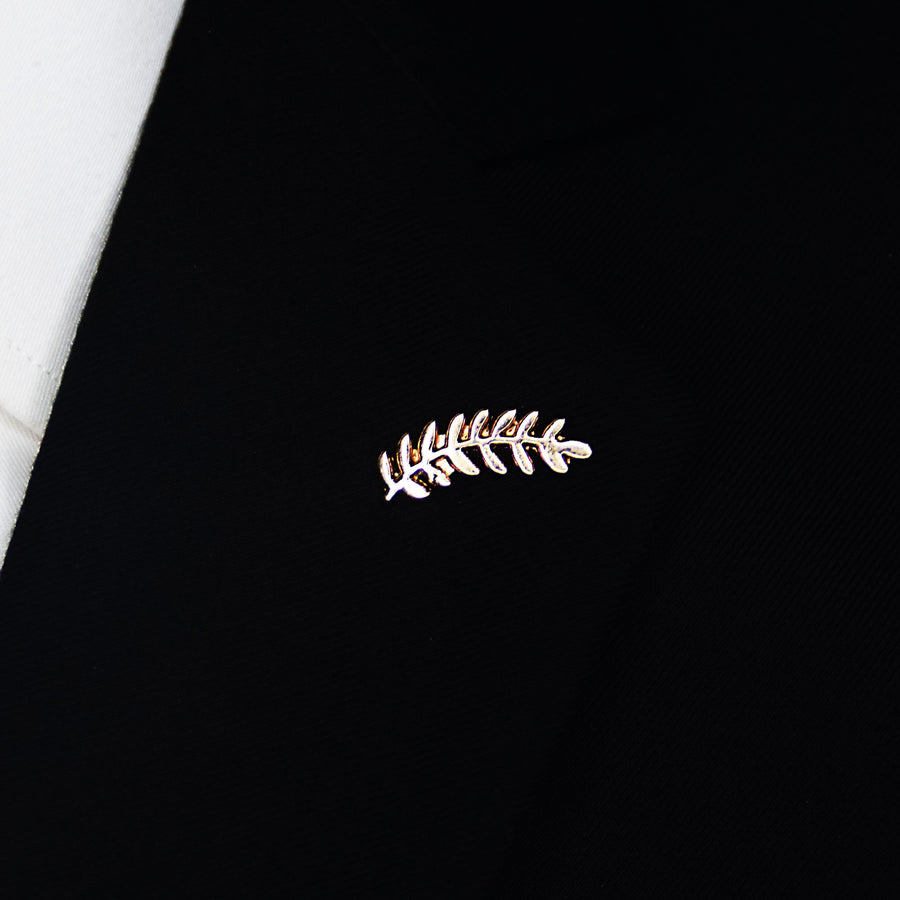 Barley Leaf - Golden Lapel Pins - Lapel Pins | Monzoro Pakistan