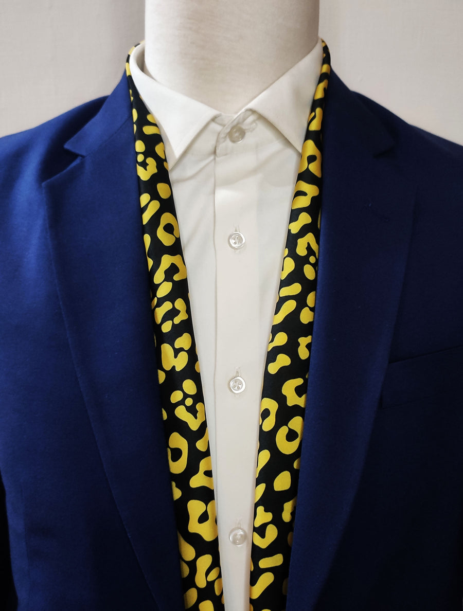 Be a Cheetah - Silk Men Scarves - Silk Scarves | Monzoro Pakistan