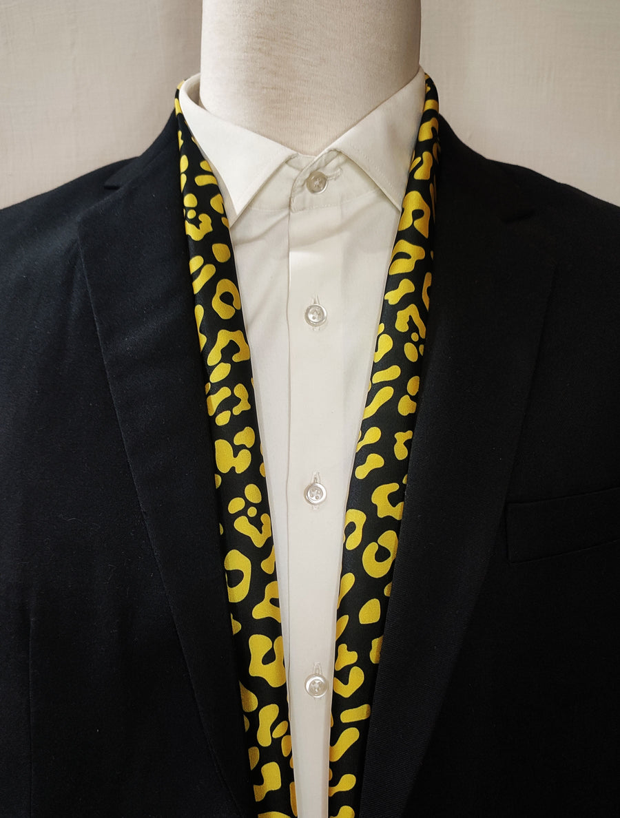 Be a Cheetah - Silk Men Scarves - Silk Scarves | Monzoro Pakistan