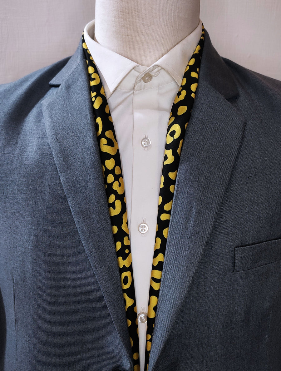 Be a Cheetah - Silk Men Scarves - Silk Scarves | Monzoro Pakistan