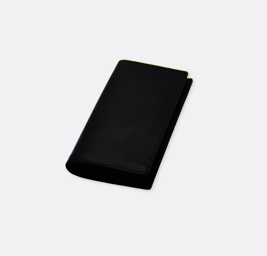 Black - Cow Skin Leather - Passport Wallet - Wallets | Monzoro Pakistan