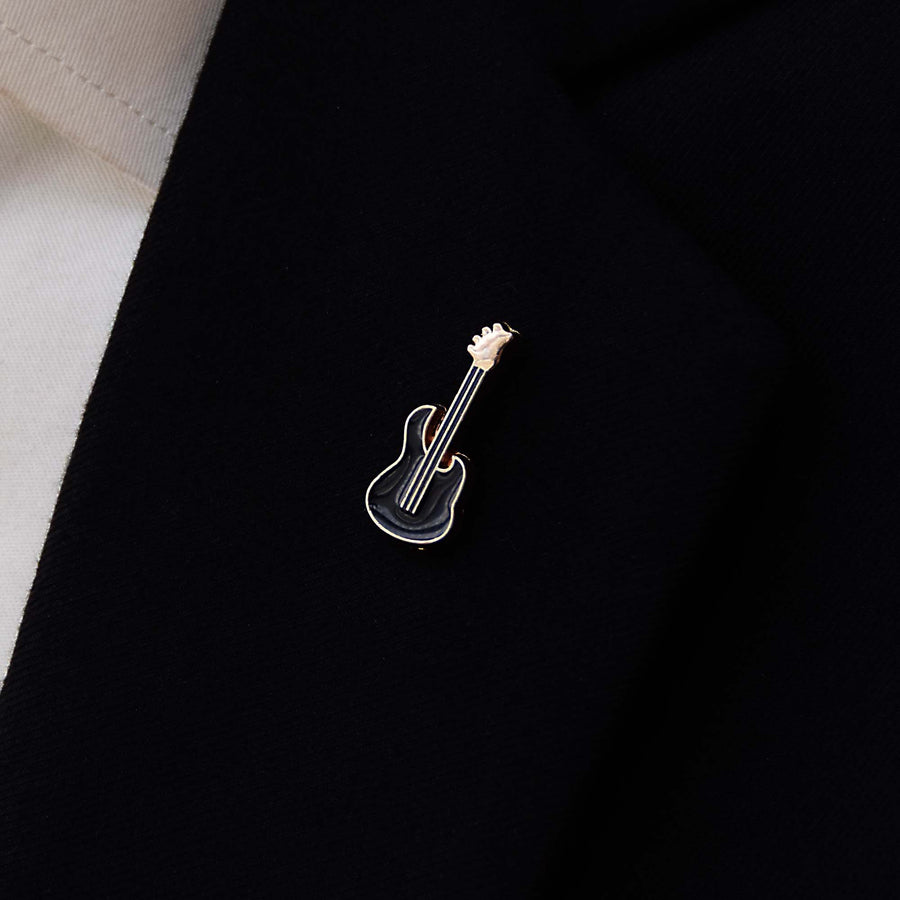 Black Guitar - Lapel Pins - Lapel Pins | Monzoro Pakistan