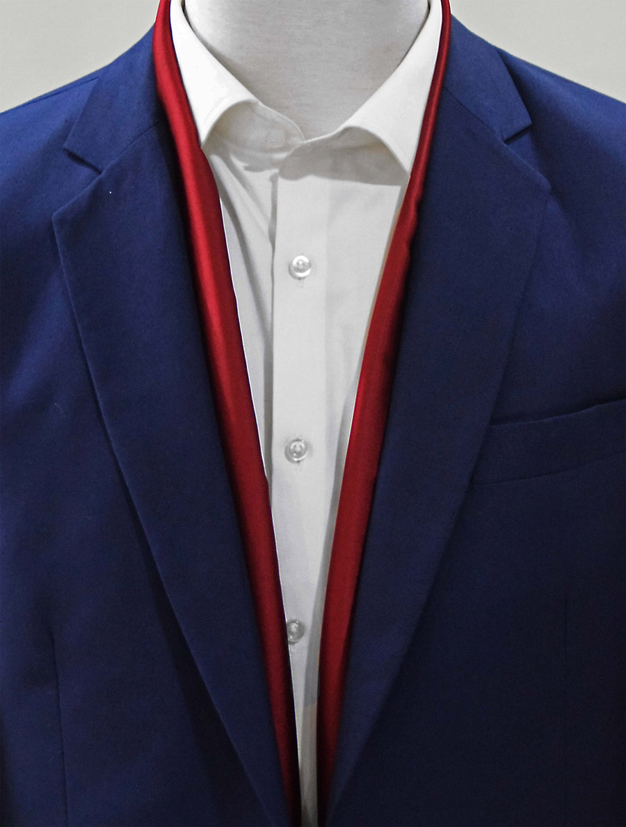 Bordeaux Wine Solid - Silk Men Scarves - Silk Scarves | Monzoro Pakistan