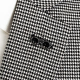 GUNMETAL EYEGLASSES FRAME LAPEL PINS