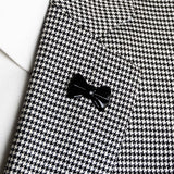 BOW TIE BLACK LAPEL PINS