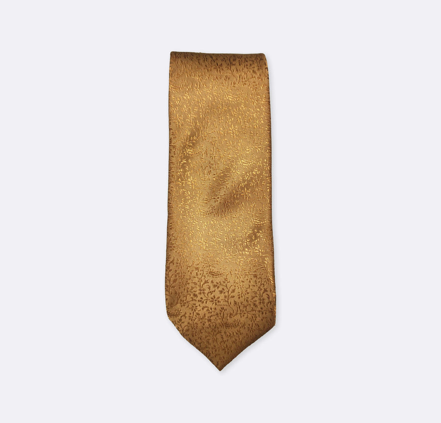 Caramel Brown Self Tie - Neckties | Monzoro Pakistan