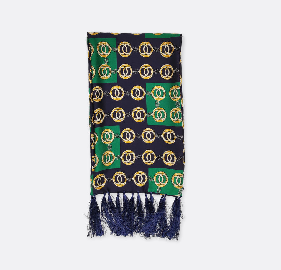 Chain Loop - Silk Men Scarves - Silk Scarves | Monzoro Pakistan