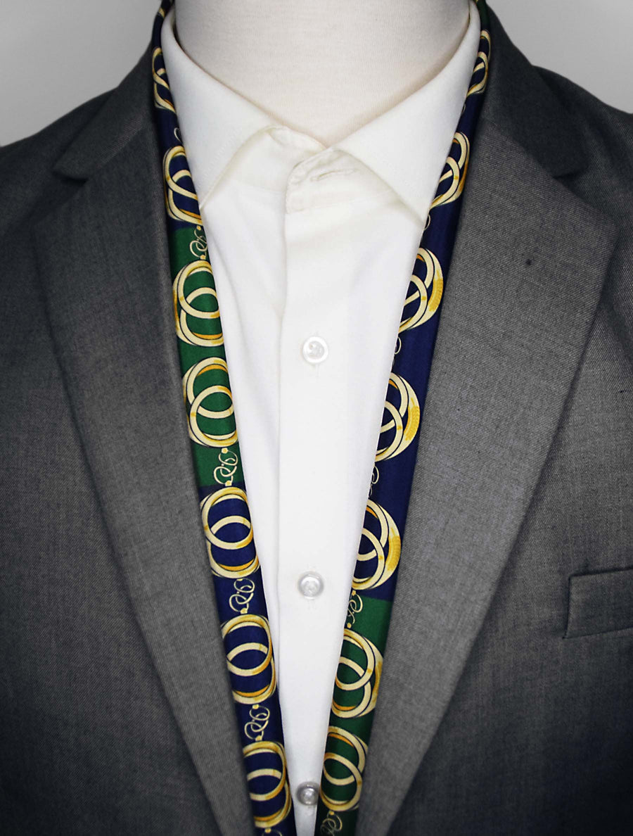 Chain Loop - Silk Men Scarves - Silk Scarves | Monzoro Pakistan