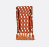 Copper Base Polka - Silk Men Scarves - Silk Scarves | Monzoro Pakistan