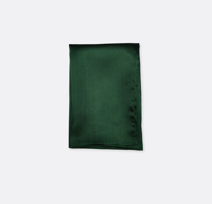 Deep Green - Silk Pocket Square - Pocket Squares | Monzoro Pakistan