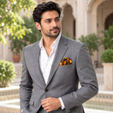 Fashion Geometric Pattern pocket square — outdoor lifestyle.