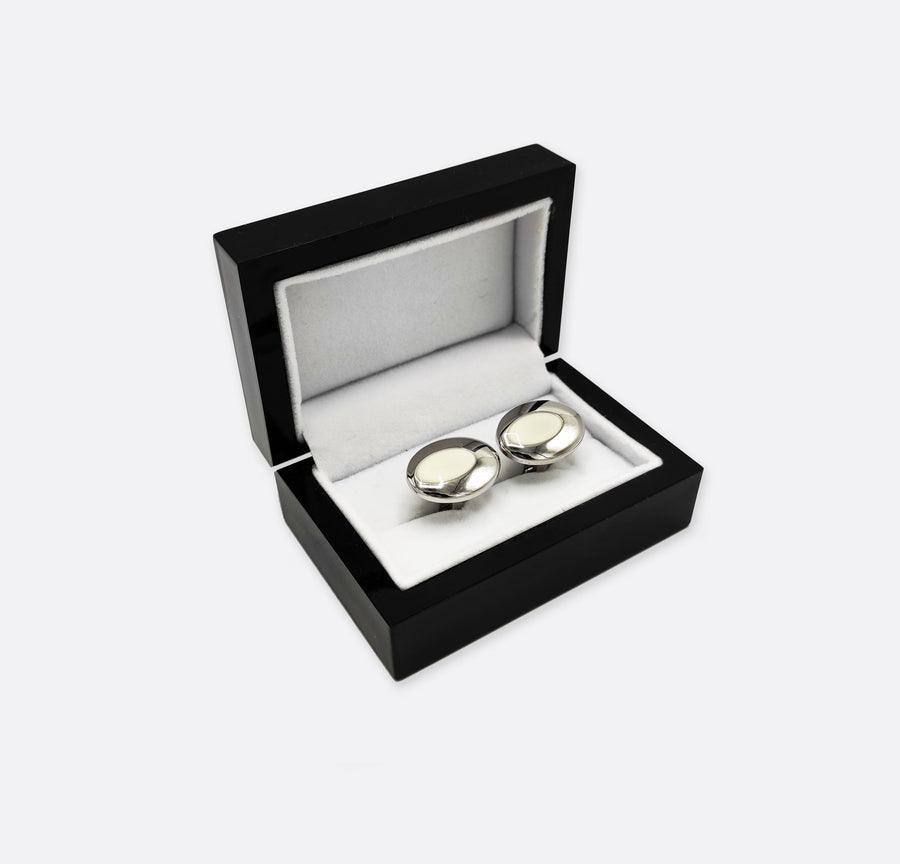 Focal Lens – Silver Cufflinks - Cufflinks | Monzoro Pakistan