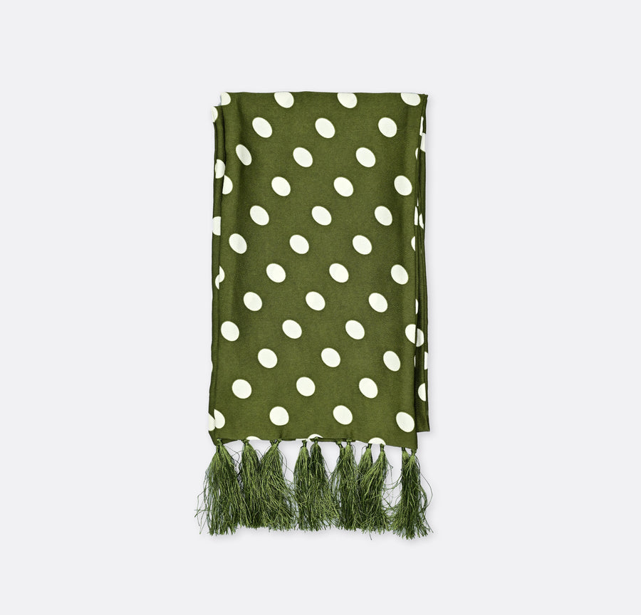 Forest Polka - Silk Men Scarves - Silk Scarves | Monzoro Pakistan