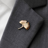 Poppy Flower – Golden Lapel Pins