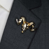Markhor - Golden Lapel Pins