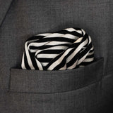 Retro Run - Silk Pocket Square