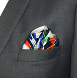 Techno Illusion – Silk Pocket Square - Pocket Squares | Monzoro Pakistan