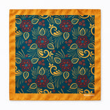 Garden of Eve pocket square — full flat product.