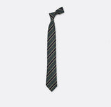 Grey & Purple Regimental Striped Tie - Neckties | Monzoro Pakistan
