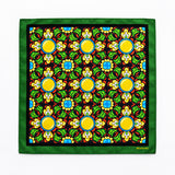 Italian Seamless pocket square — full flat product.
