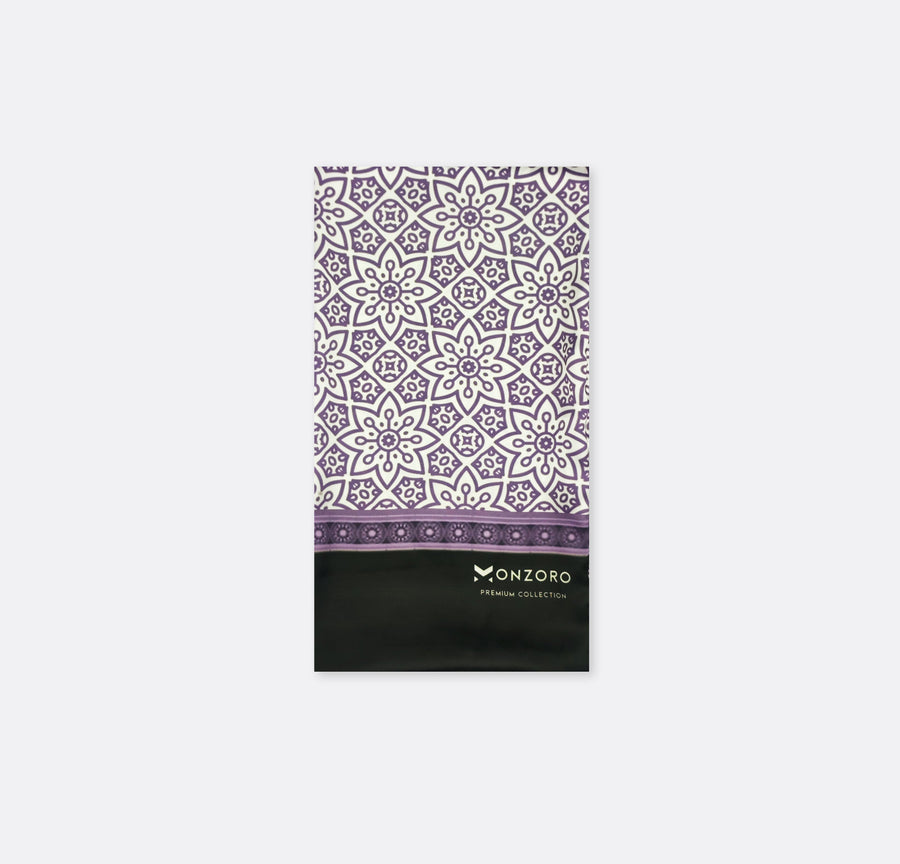Midnight Magenta Silk Men Scarves - Silk Scarves | Monzoro Pakistan