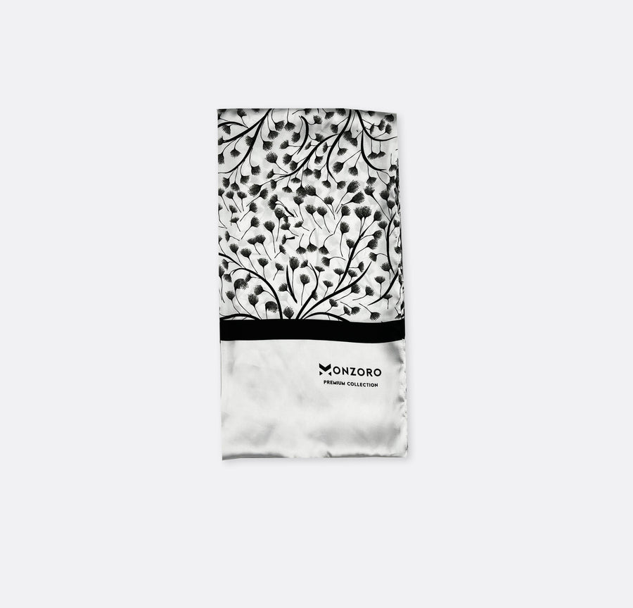 Modern Floral - Silk Scarves - Silk Scarves | Monzoro Pakistan