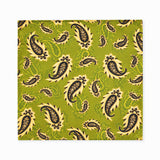 Paisley Passion pocket square — full flat product.