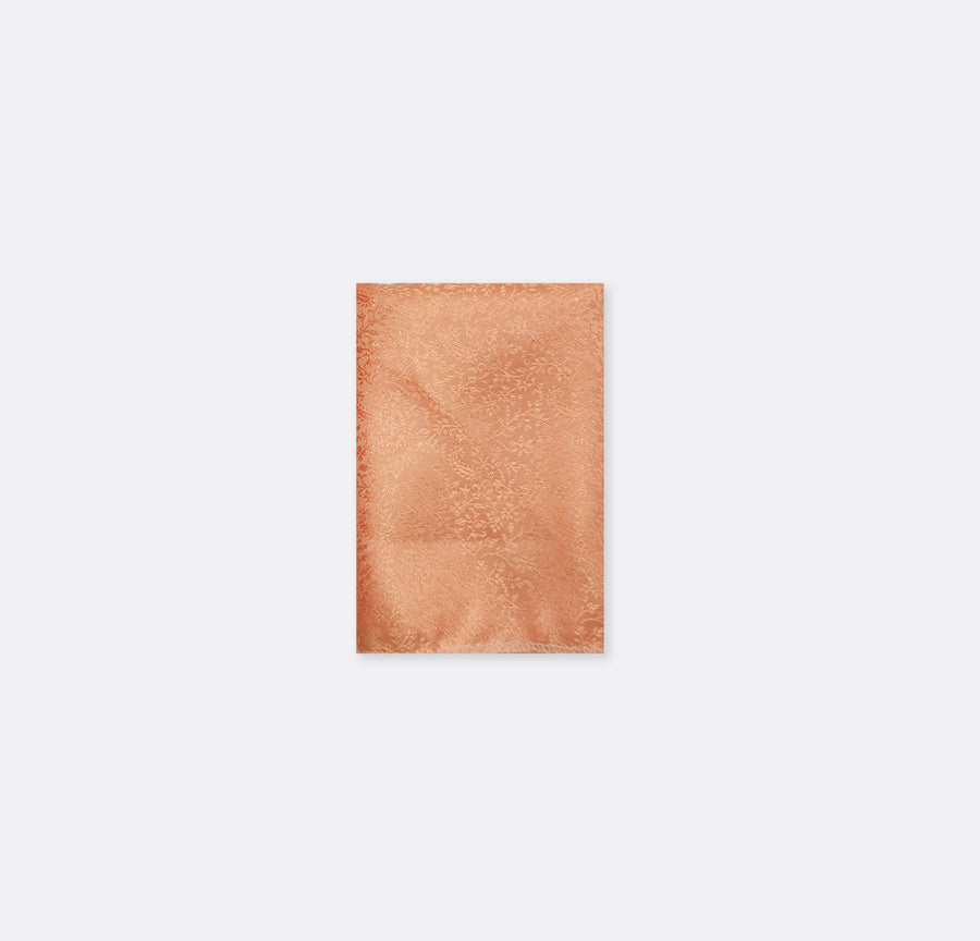 Peach Self Tie & Pocket Square Set - Combo Sets | Monzoro Pakistan
