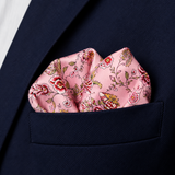 Picnic Charms Silk Pocket Square