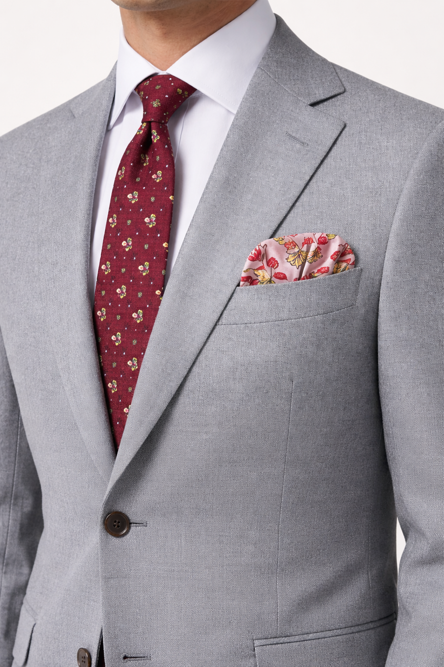 Picnic Charms Silk Pocket Square