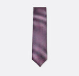 Pink & Blue Bricks - Tie - Neckties | Monzoro Pakistan