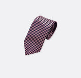 Pink & Blue Bricks - Tie - Neckties | Monzoro Pakistan