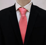 Pink Diagonal Striped Neck Ties - Neckties | Monzoro Pakistan