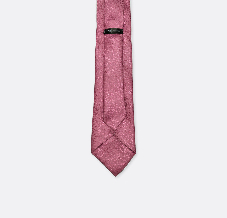 Pink Self Tie - Neckties | Monzoro Pakistan