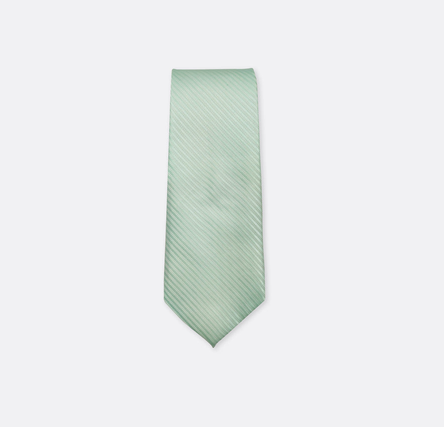 Pistachio Diagonal Striped Neck Ties - Neckties | Monzoro Pakistan