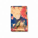 Sapphire Bouquet pocket square — folded product.
