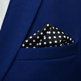 Point Black - Silk Pocket Square - Pocket Squares | Monzoro Pakistan