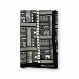 Rectangular Strips pocket square — folded product.