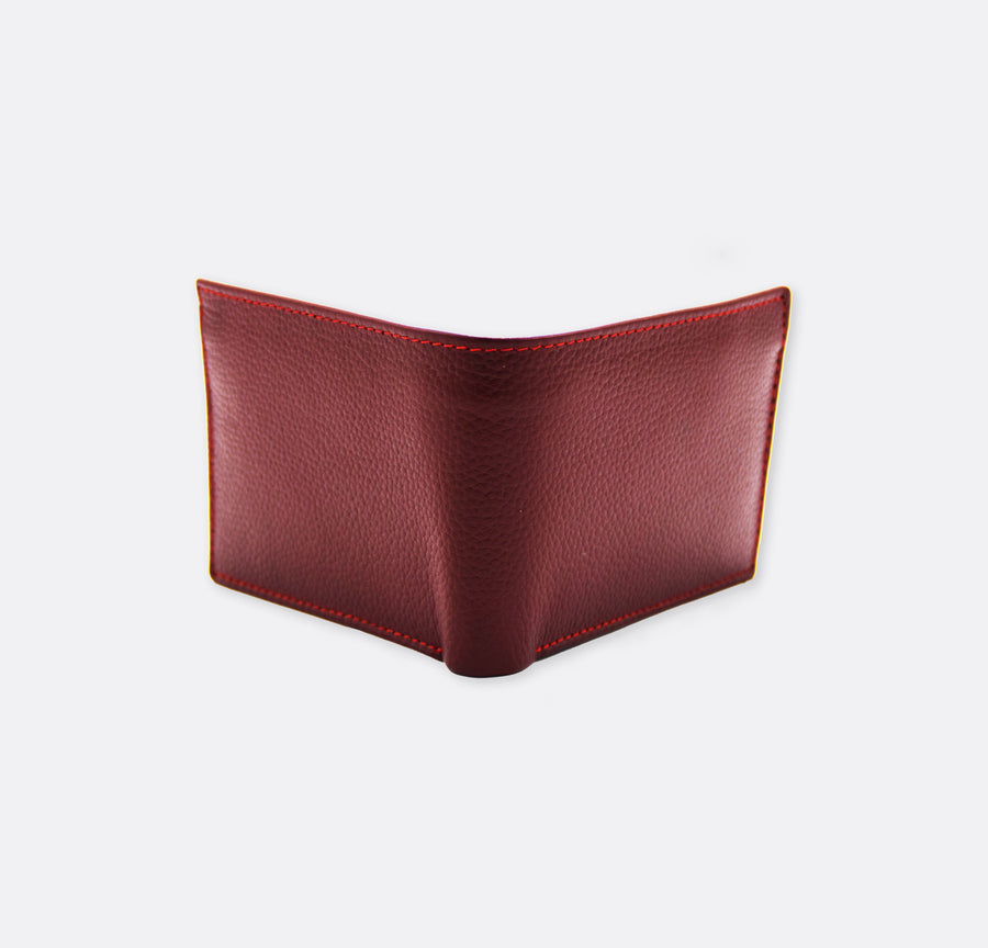 Red - Cow Leather - Smart Wallet - Wallets | Monzoro Pakistan
