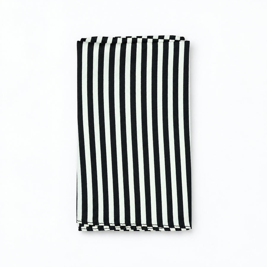 Retro Run pocket square — folded product.