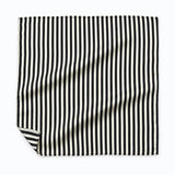 Retro Run pocket square — unfolded studio detail.