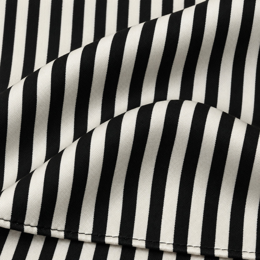 Retro Run pocket square — fabric and design close-up.