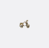 Retro Scooter Silver Lapel Pin - Lapel Pins | Monzoro Pakistan