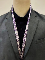 Midnight Magenta Silk Men Scarves - Silk Scarves | Monzoro Pakistan