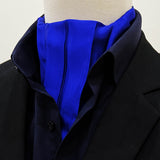 Royal Blue - Silk Men Ascot - Ascots | Monzoro Pakistan