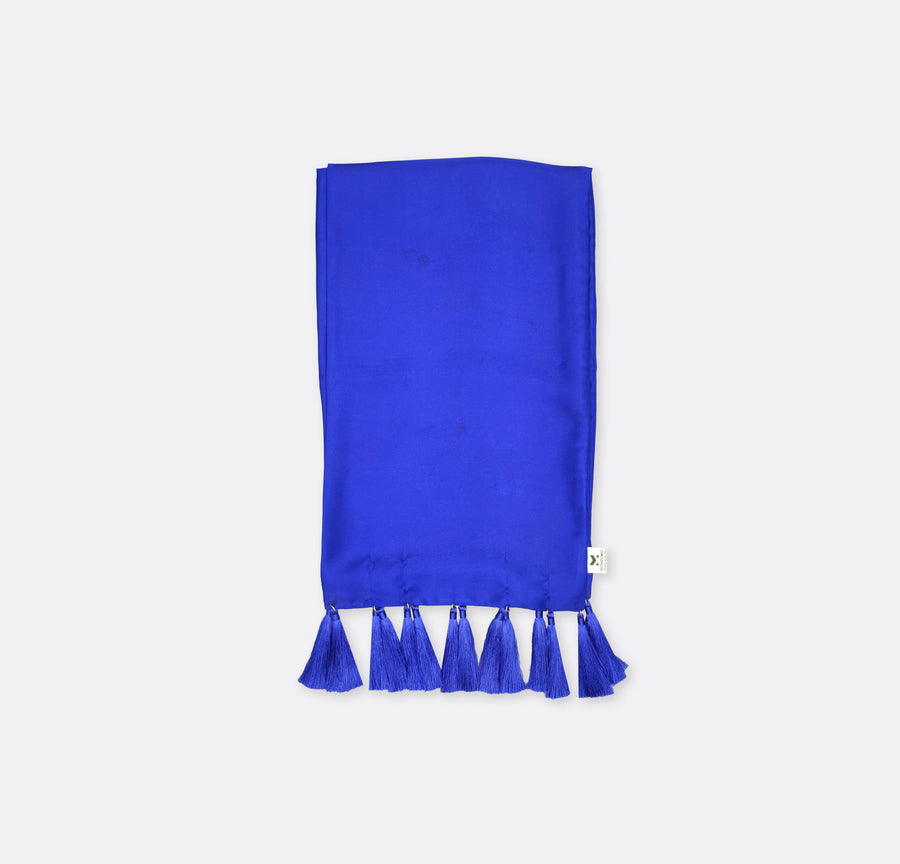 Royal Blue - Silk Scarves - Silk Scarves | Monzoro Pakistan